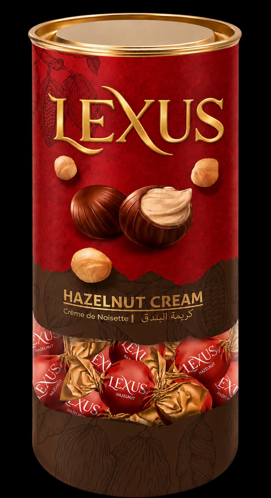 Lexus Hazelnut Cream Cylinder