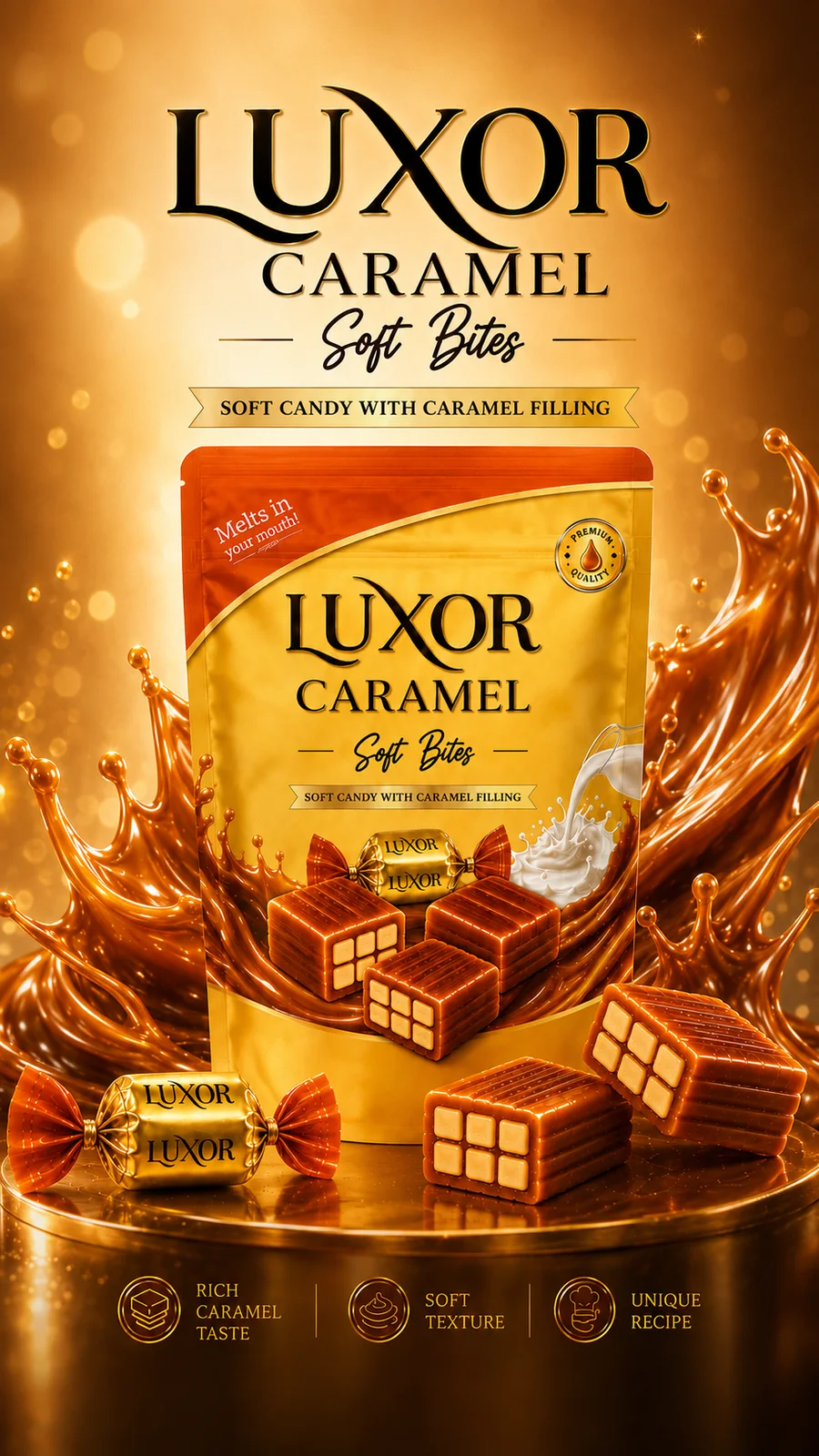 Luxor Caramel Soft Bites
